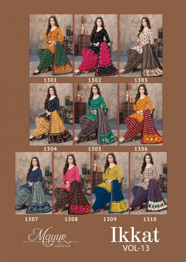 Mayur Ikkat Vol-13 cotton Designer Dress Material